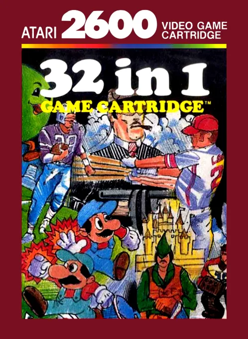32 in 1 Game Cartridge (Europe, Australia)
