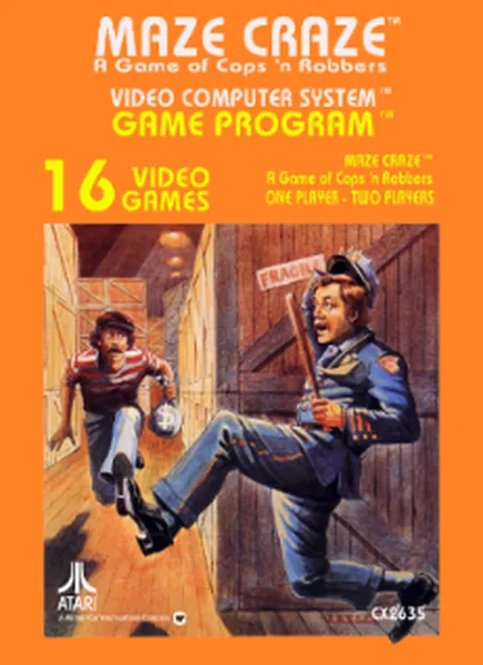 Maze Craze - A Game of Cops 'n Robbers ~ Maze Mania - A Game of Cops 'n Robbers (USA)