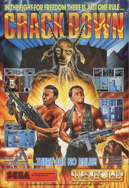 Crack Down (Europe) (Budget - Kixx)