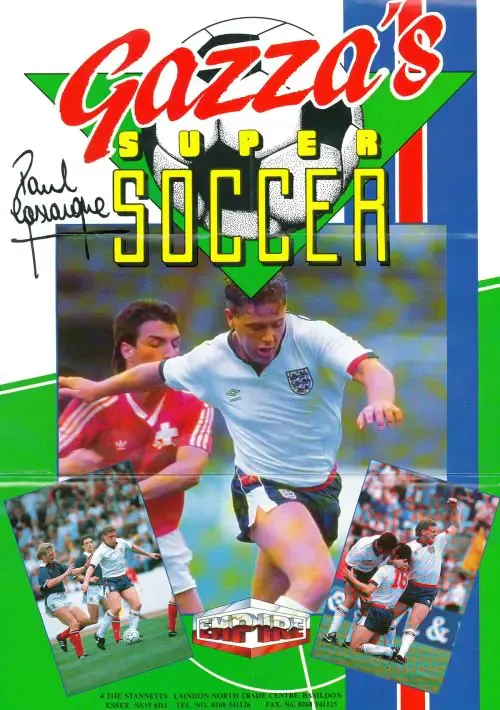 Gazza's Super Soccer (Europe) (En,Fr,It,Gd)