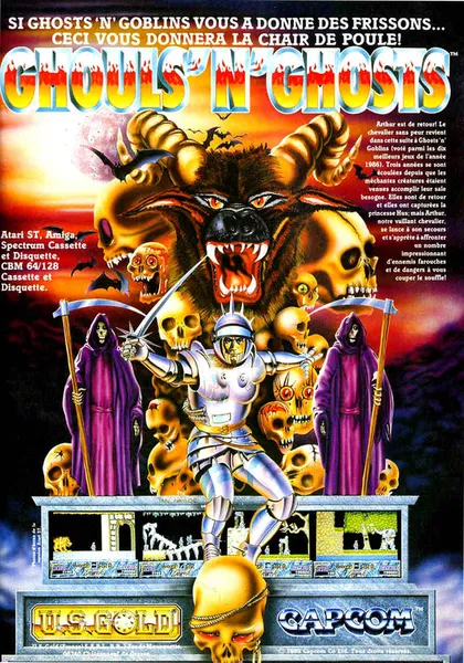 Ghouls 'n' Ghosts (Europe) (Compilation - Les Chevaliers)