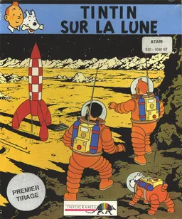 Tintin on the Moon (Europe) (En,Fr,De)