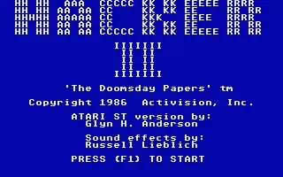 Title Screen