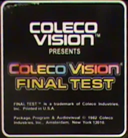 Final Test Cartridge (USA)