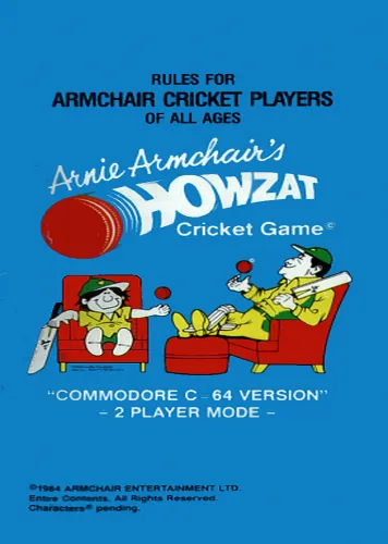 Arnie Armchair's Howzat Cricket Game (USA, Europe)