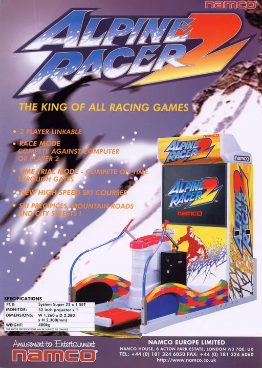 Alpine Racer 2 (World, ARS2 Ver.B)