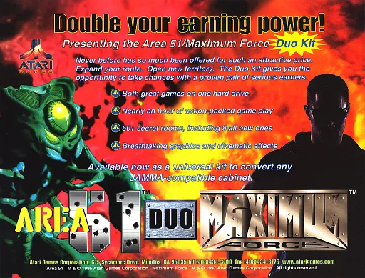 Area 51 / Maximum Force Duo v2.0
