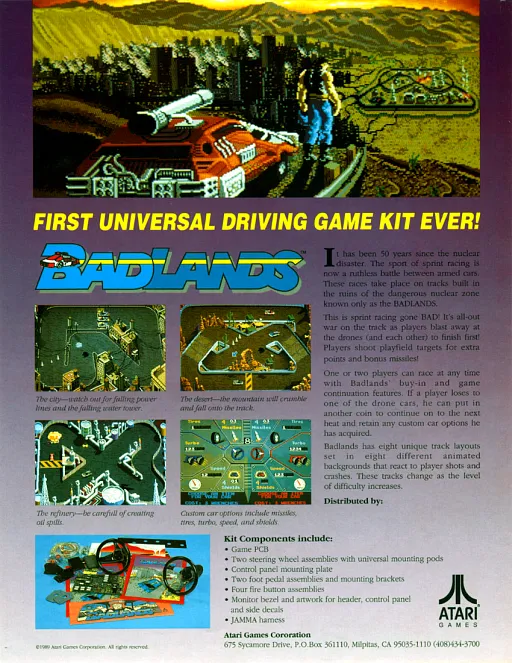 Badlands (Konami, set 1)