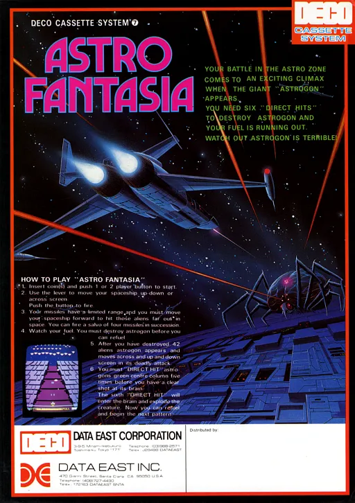 Astro Fantasia (DECO Cassette) (US)