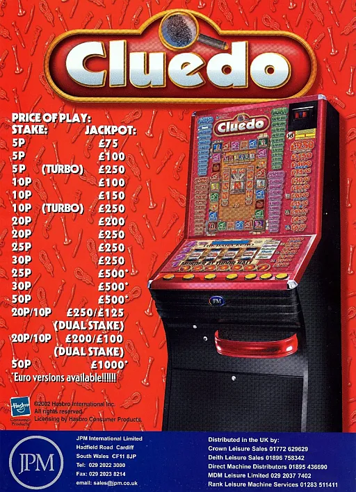 Cluedo Club (JPM) (IMPACT) (set 1)