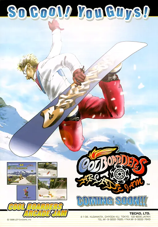 Cool Boarders Arcade Jam (Export)