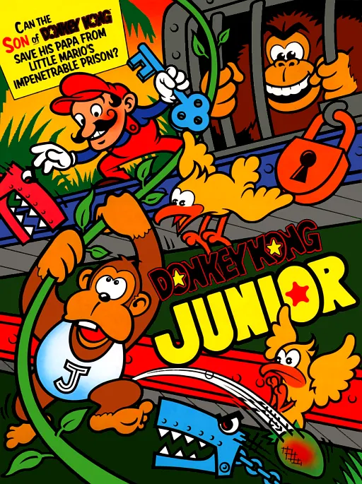 Donkey Kong Junior (US set F-2)
