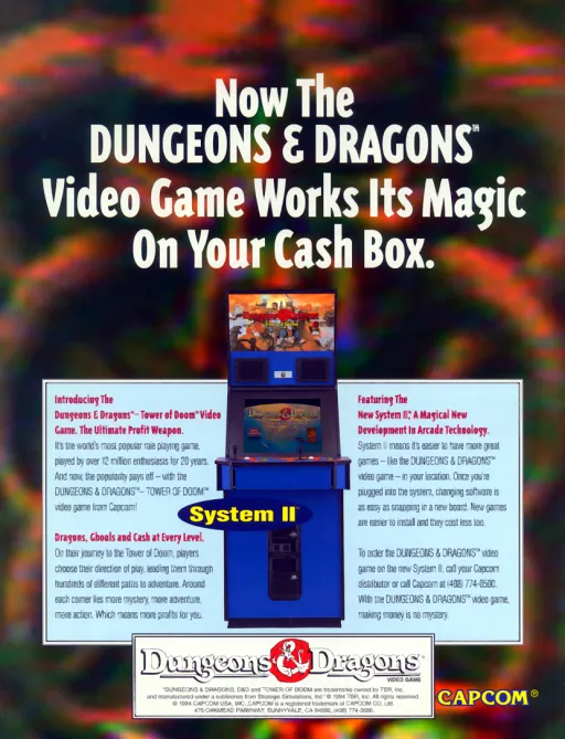 Dungeons & Dragons: Tower of Doom (Europe 940412)