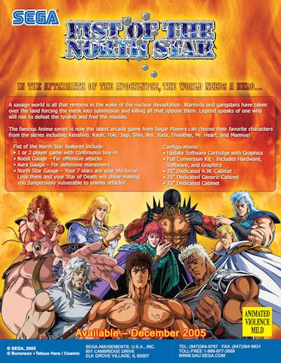 Fist Of The North Star / Hokuto no Ken