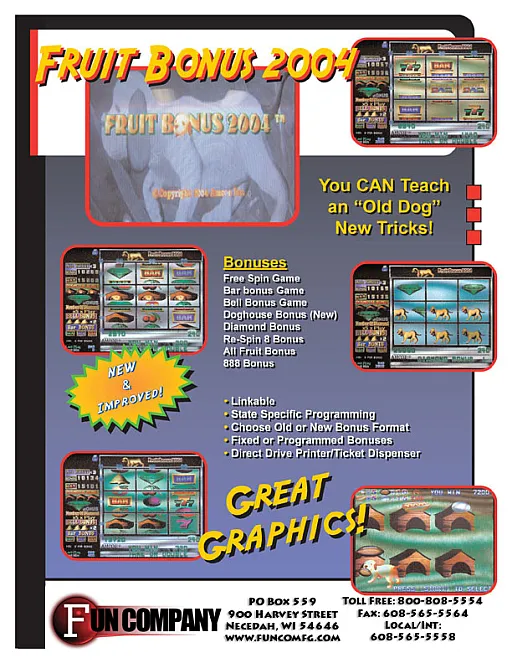 Fruit Bonus 2004 (Version 1.5R, set 1)