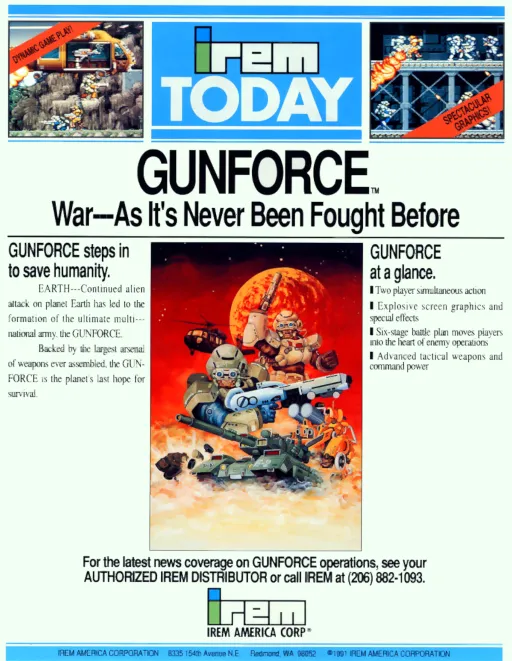 Gunforce: Battle Fire Engulfed Terror Island (World)