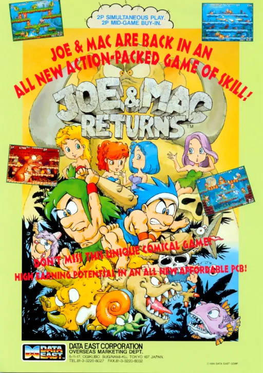 Joe & Mac Returns (World, Version 1.1, 1994.05.27)