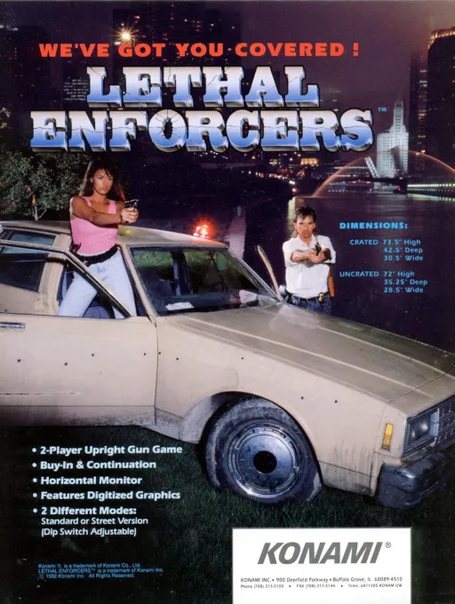 Lethal Enforcers (ver UAE, 11/19/92 15:04)