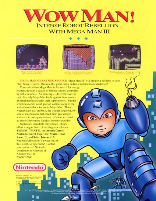 Mega Man III (PlayChoice-10)