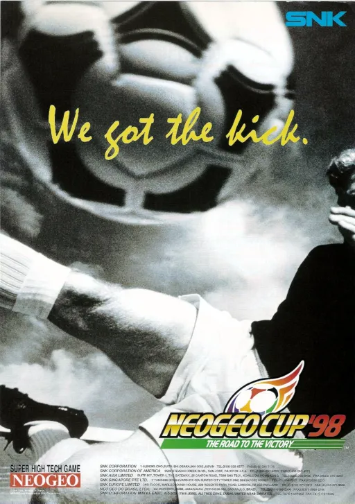 Neo-Geo Cup '98 - The Road to the Victory