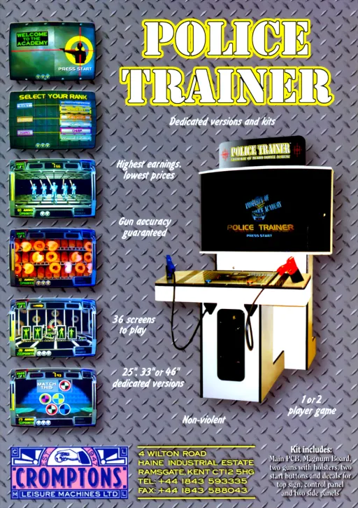 Police Trainer (Rev 1.3B, Rev 0.3 PCB)