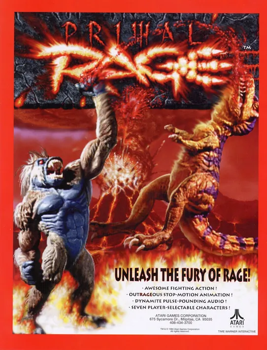 Primal Rage (version 2.3, Jan 1995)