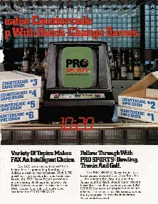 Pro Sports - Bowling, Tennis, and Golf