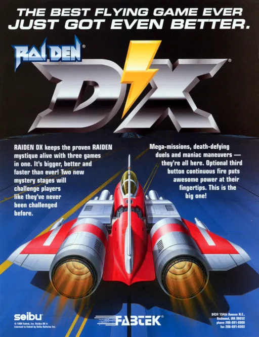 Raiden DX (UK)
