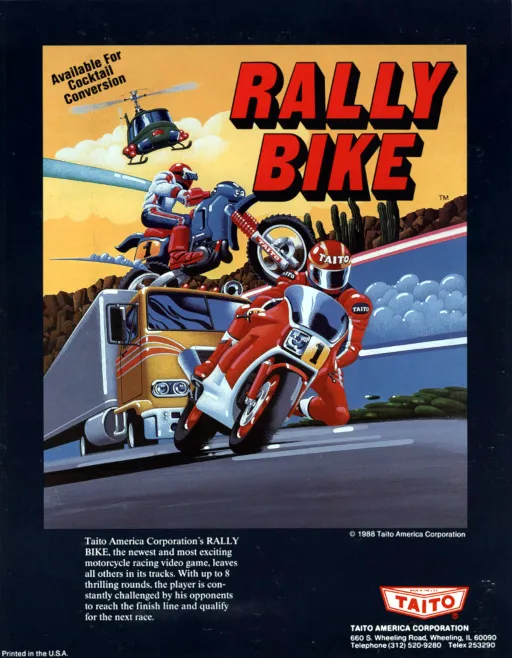 Rally Bike (Europe, US) / Dash Yarou (Japan)