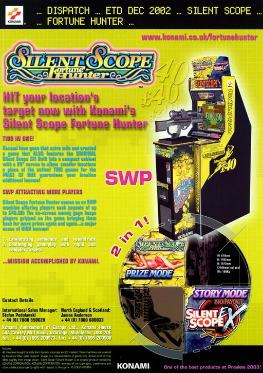 Silent Scope Fortune Hunter (ver EAA)