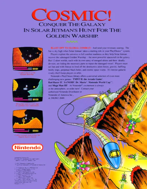 Solar Jetman (PlayChoice-10)