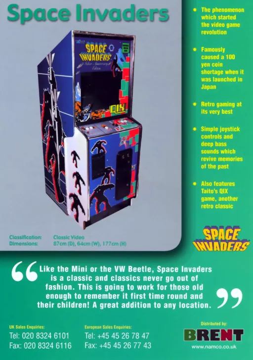 Space Invader (Entex, TMS1100 version)