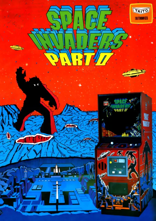 Space Invaders Part II (Taito, bigger ROMs)
