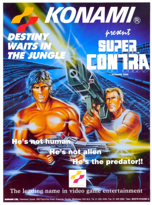 Contra (Conny bootleg of Mega Drive version)
