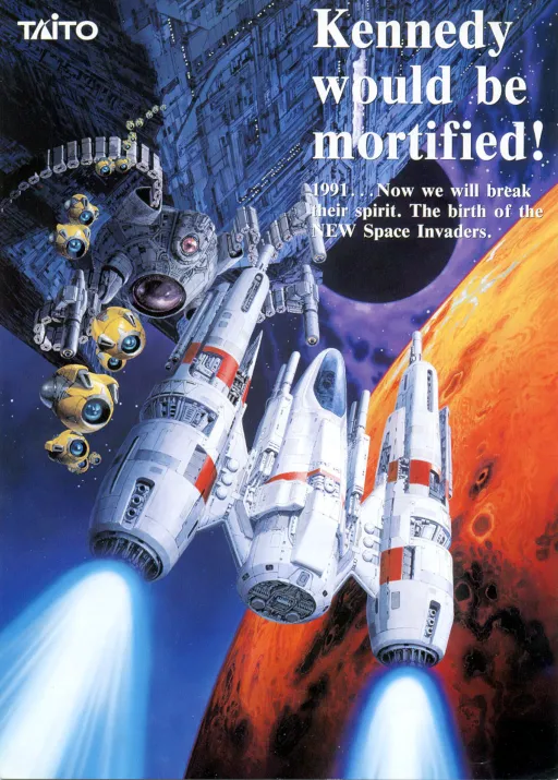 Super Space Invaders '91 (World, revised code, Rev 1)