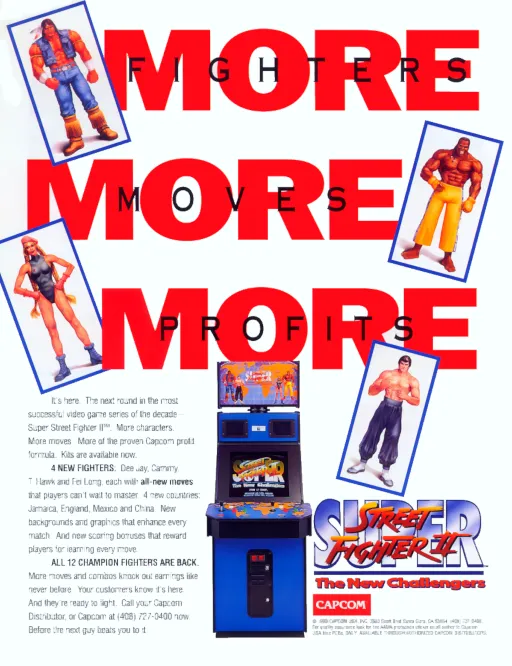 Sunset Riders / Super Street Fighter II - The New Challengers (scrambled bootleg of Mega Drive versions)