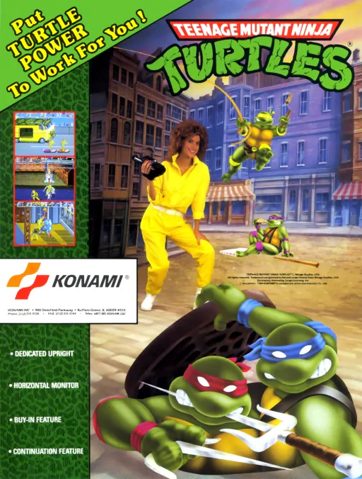 Teenage Mutant Ninja Turtles II: The Arcade Game (PlayChoice-10)