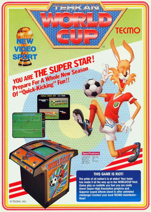 Tehkan World Cup (set 1)