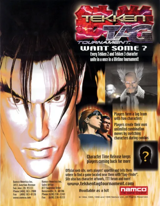 Tekken Tag Tournament (World, TEG2/VER.C1, set 1)