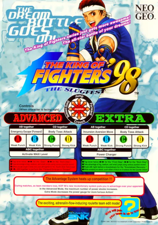 The King of Fighters '98 - The Slugfest / King of Fighters '98 - Dream Match Never Ends (NGM-2420)