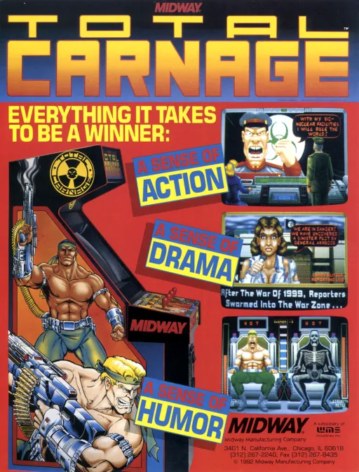 Total Carnage (rev LA1 03/10/92)