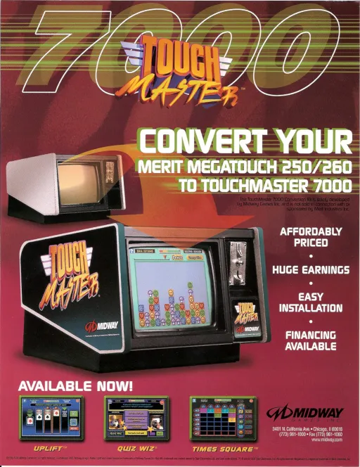 Touchmaster 7000 (v8.04 Standard)