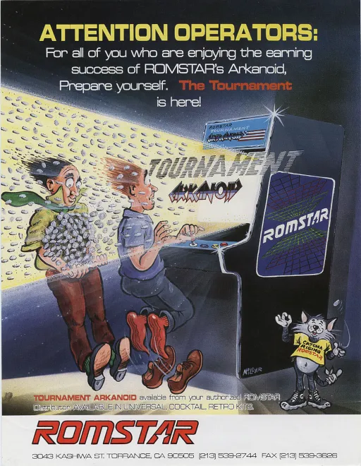 Tournament Arkanoid (US, older)