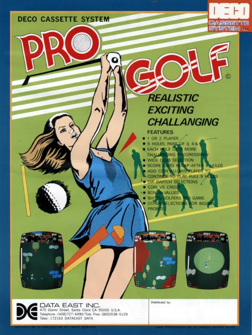 Tournament Pro Golf (DECO Cassette) (US)