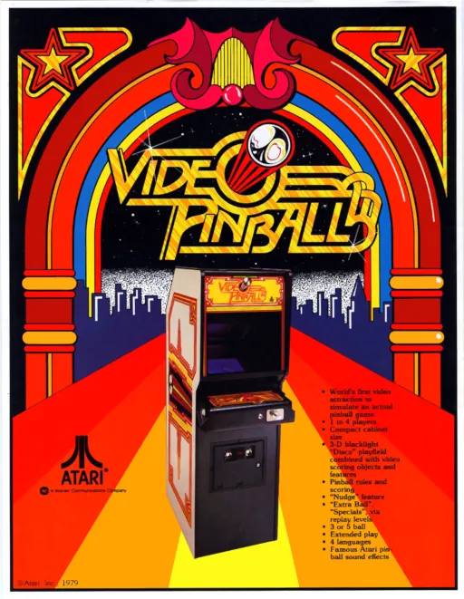 Video Pinball (16 PROMs version)