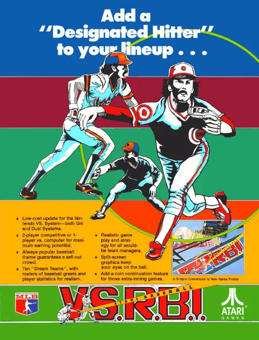 Vs. Atari R.B.I. Baseball (set 1)