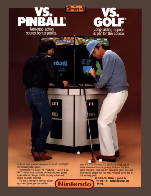 Vs. Pinball (US, set PN4 E-1)