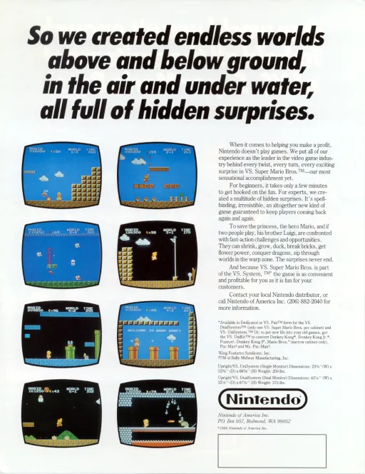 Vs. Super Mario Bros. (set SM4-4 E)