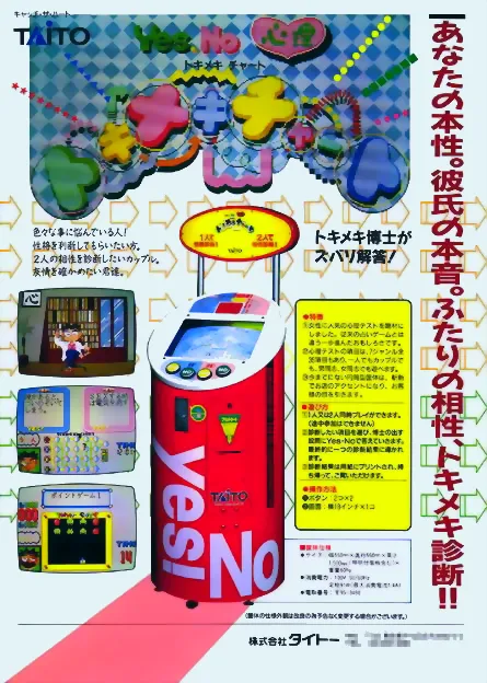 Yes/No Sinri Tokimeki Chart