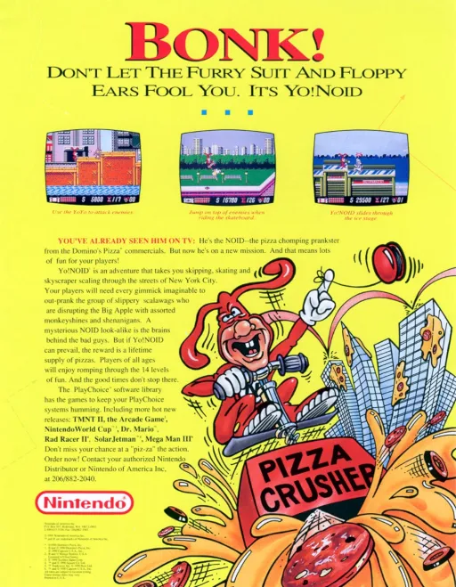 Yo! Noid (PlayChoice-10)
